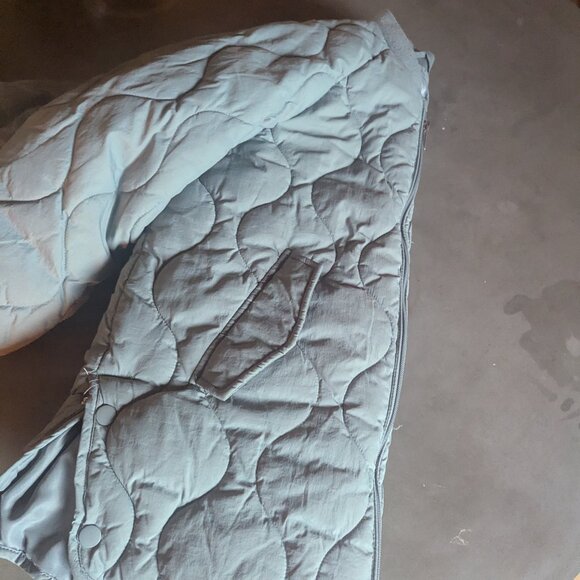 Zara  PADDED BOMBER Blue / Steel | 8-9 years - Picture 14 of 16